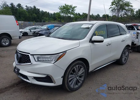 2018 Acura Mdx Technology Package Acurawatch Plus Pkg z USA, uszkodzony, nr VIN 5J8YD4H55JL010913